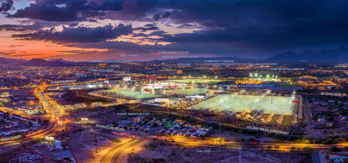 Kino Stadium Night Rendering